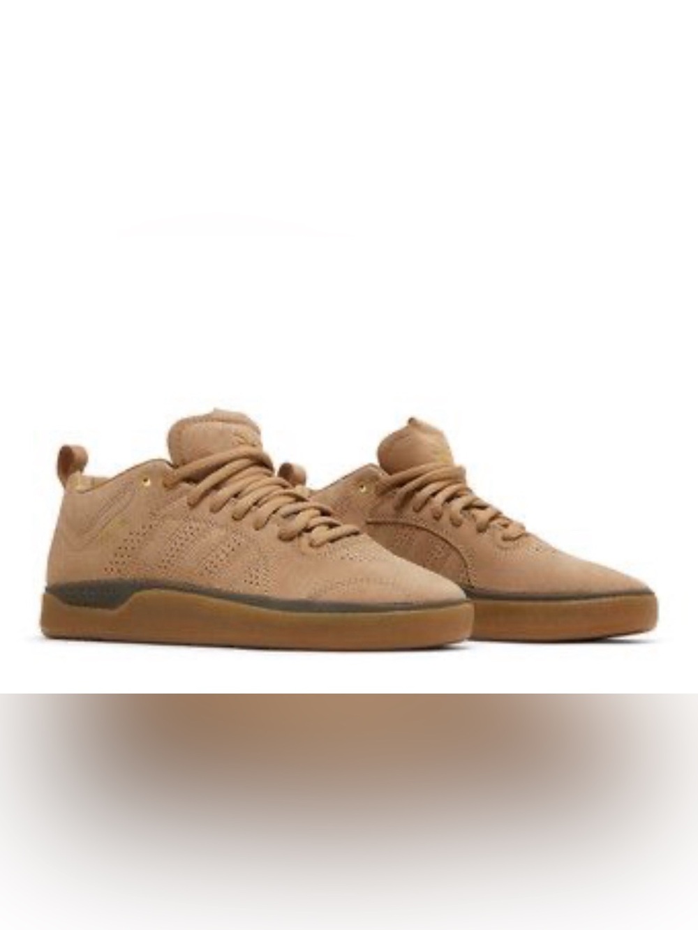 Adidas Tyshawn CARDBOARD/GOLD METALLIC Sz 10 Men’s